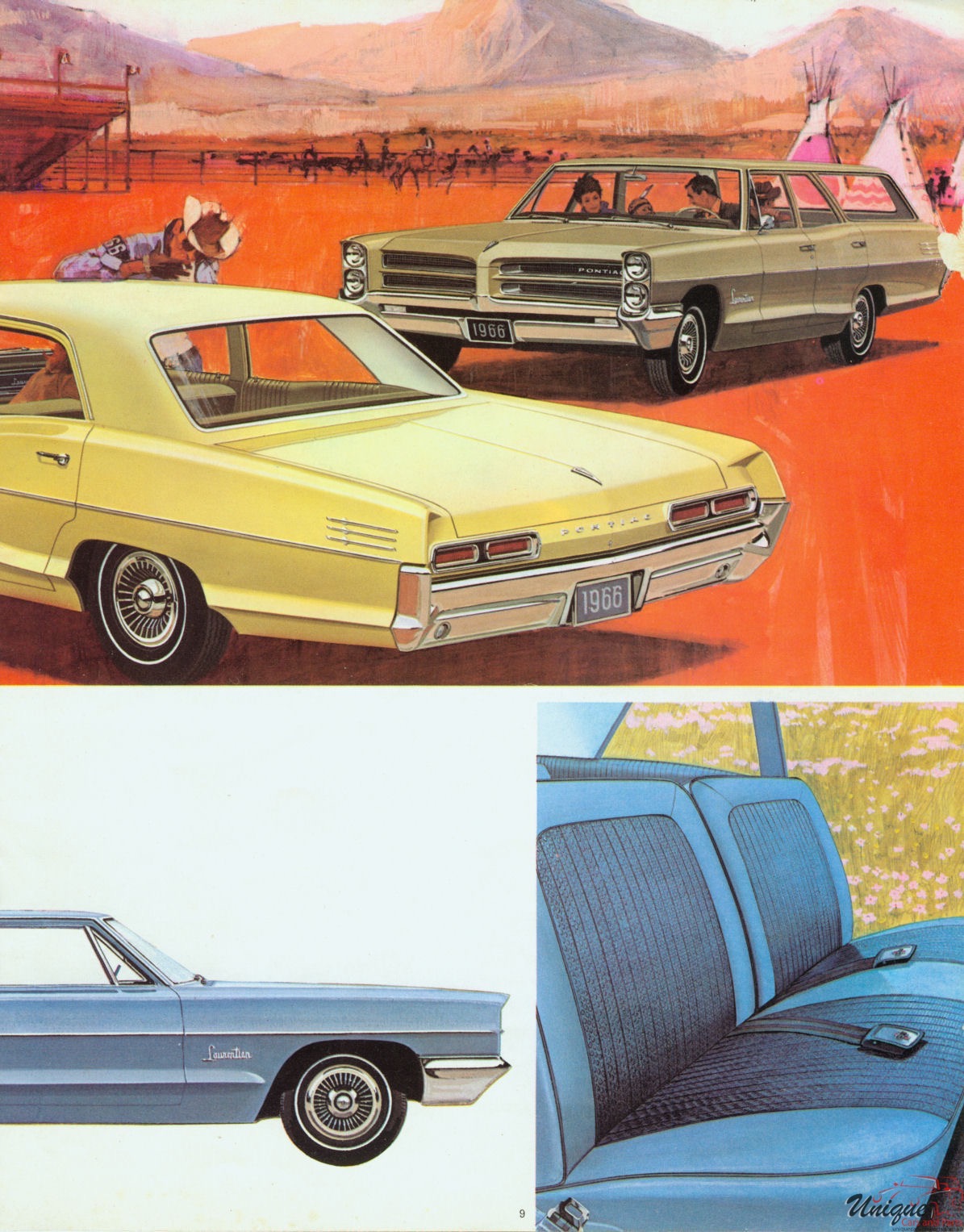 1966 Pontiac Canada Brochure Page 1